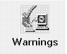 Install Job with Warnings Icon